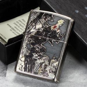 ZIPPOライター「ソダシ」 (ジッポー 白馬 白毛馬 競馬 競走馬 シルバー