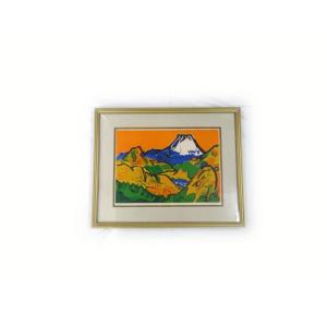 東 聖観（木下勝功）「朝露」 ◇日本画 絹本10号 : ピクチャーショップ