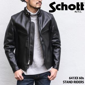 Schott N.Y.C（ショット） 【ポイント10倍】Schott シングルライダース