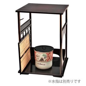 江岑棚 覚々斎好写 小林幸斎作 表千家 茶道具 棚 桐製 木地棚 茶の湯