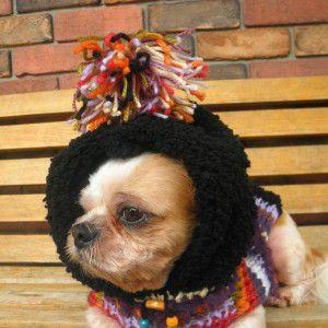 送料無料♪犬のセーター【ビッグフード_ネイティブセーター】手編み