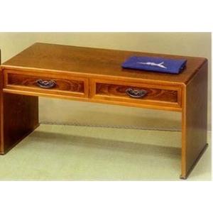 文机 座机 書斎机 ワンタッチ傾斜書見机 T-47 幅106cm 開梱設置無料