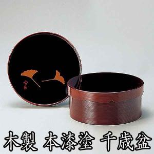 茶道具/点前盆）木製 本塗真塗 貝入 八卦盆（はっけぼん） 裏千家 : お