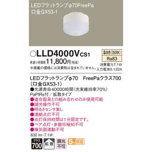 Panasonic（パナソニック） LEDフラットランプ FreePa 拡散 クラス700