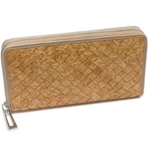 ボッテガヴェネタ ラウンドファスナー二つ折り札入れ(小銭入れなし