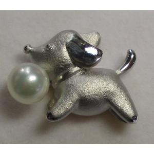 パール ブローチ 真珠ブローチ フォーマル ブドウ 葡萄 ぶどう あこや