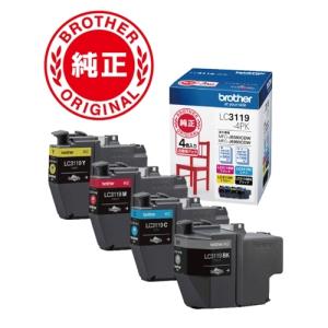 ブラザー LC412XL-4PK 純正 大容量インクカートリッジ 4色パック
