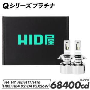 HID屋 H4 LED バルブ ヘッドライト 28400cd(カンデラ) フォグランプ i