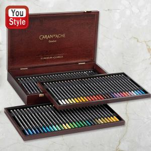 CARAN d'ACHE（カランダッシュ） 油性色鉛筆 ルミナンス 76色セット 木