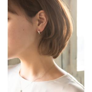 Jewel closet by L&Co. ピアス K10 2連風 フープピアス レディース