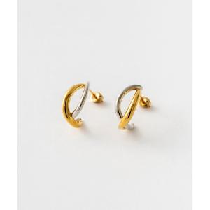 Jouete（ジュエッテ） ピアス サークルピアス ティアドロップ コンビ