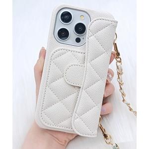 Darich（ダーリッチ） スマホケース ストーンロゴキルティングiPhone