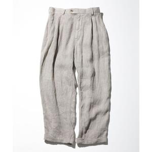 CAHLUMN（カウラム） パンツ Extra Long Staple Organic Cotton 2 Tuck