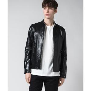 Magine（マージン） ライダースジャケット 44 ブラック メンズ