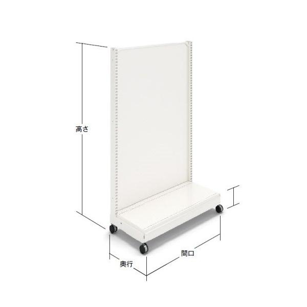 片面ボードK(W93×D47×H187)単体 中日販売 システム什器 ゴンドラ