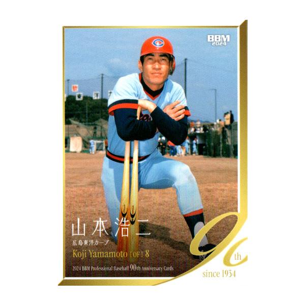 プロ野球カード保存版 79年タイトルホルダー 山本浩二さん カルビー