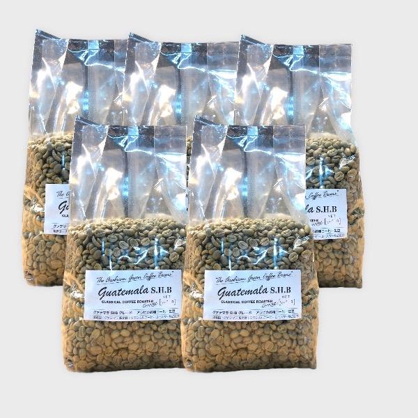 アラビカコーヒー生豆 グアテマラ SHB Guatemala 5kg 自家焙煎