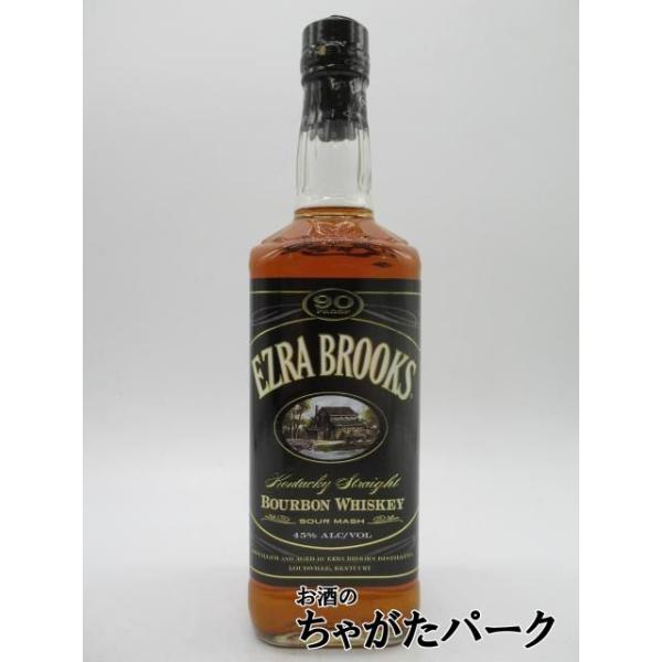 EZRA BROOKS（エズラブルックス） 【旧ボトル】 ブラック 並行品 45度