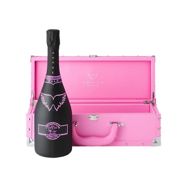 エンジェルシャンパン ピンクボトル ケース付き 正規品 エンジェル
