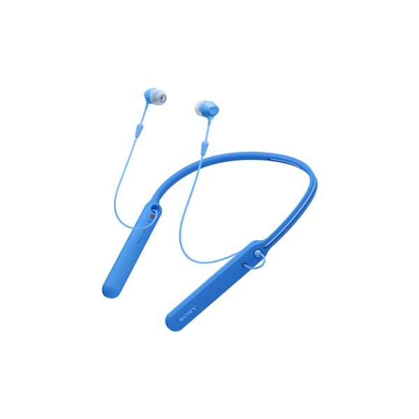 SONY（ソニー） ワイヤレスイヤホン WI-C400 ブルー マイク付き 最大20
