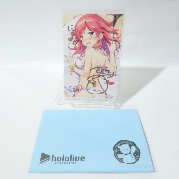 さくらみこ 活動3周年記念 直筆サイン入りポストカード さくらみこ