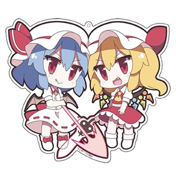 東方Project アクリルキーホルダー ゆるっととうほう 0 スカーレット