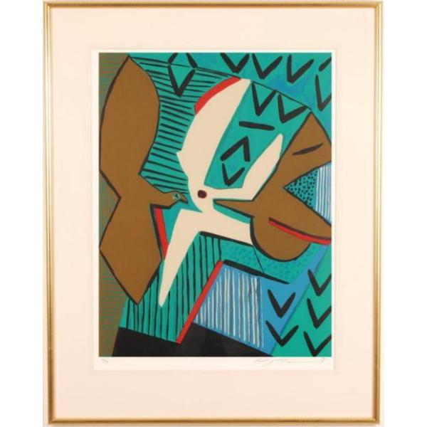 現代アート リトグラフ 法貴信也 Unttitled2003年作 リトグラフ版画