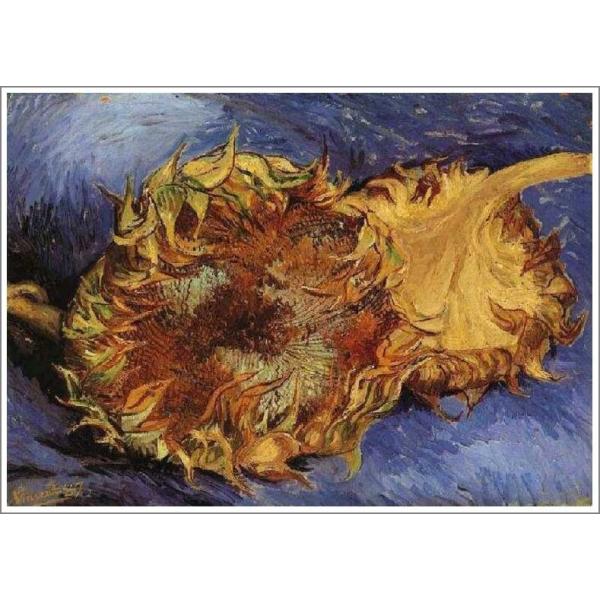 F20号オーダーメイド油絵ゴッホのひまわり