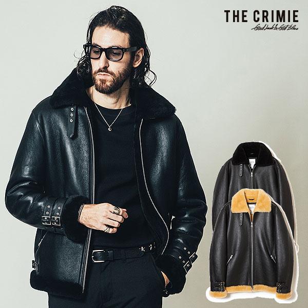THE CRIMIE ブラックレザージャケット