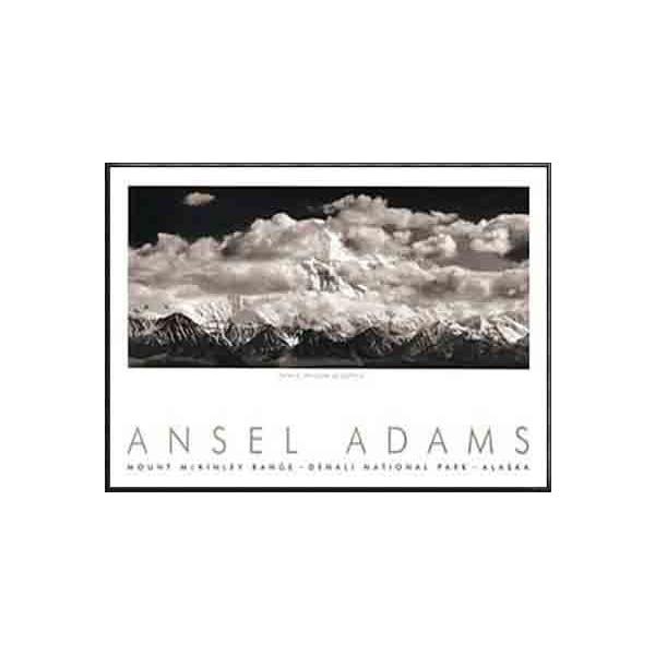 ポスター アート Mt. McKinley Range (エンボスマーク入)（アンセル