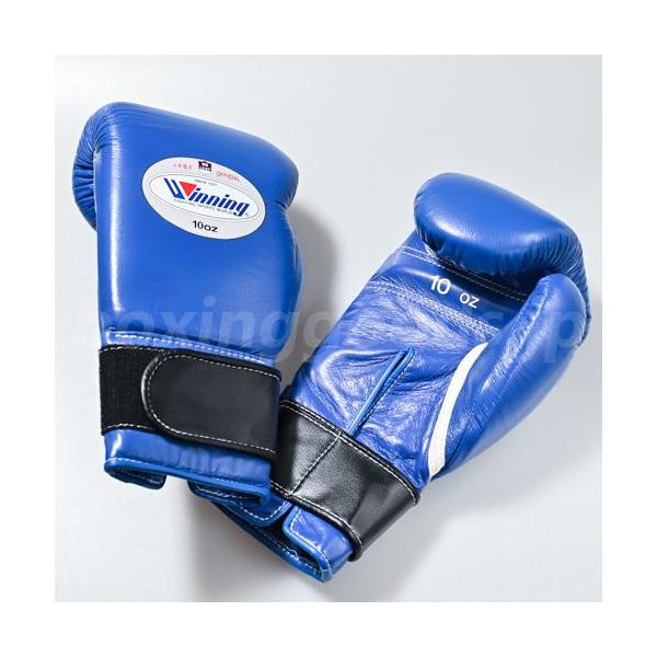 Winning ウイニング ボクシンググローブ 10oz 青 アマチュア試合用⑤