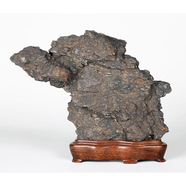 最終価格】 紫雲石 台座付 水石 盆石 最終価格】 紫雲石 台座付 水石