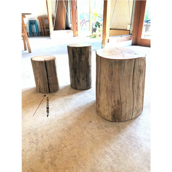 Nebari シリーズ 切り株丸太椅子 特選001 切り株 椅子のおすすめ人気