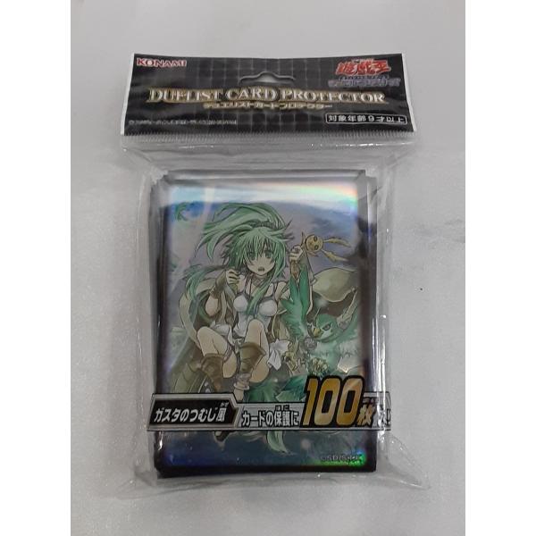 遊戯王 ガスタのつむじ風 スリーブ 未開封1カートン 16個 遊戯王