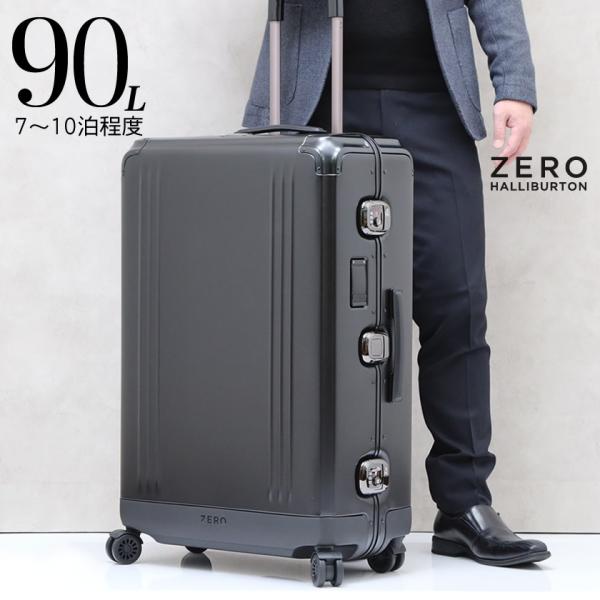 新品 ゼロハリバートン アルミ スーツケース ブラック 39L