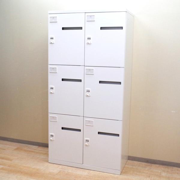 オカムラ（okamura） オフィスロッカー レクトライン 6人用ロッカー