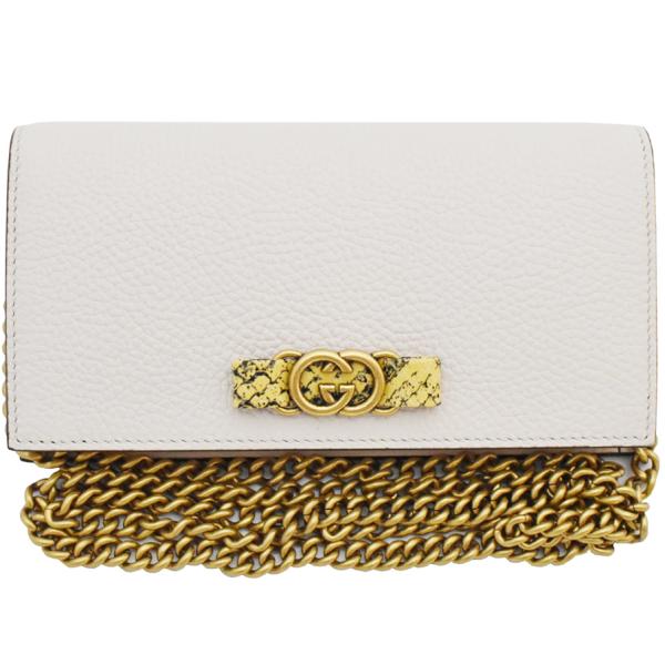 GUCCI（グッチ） 財布 二つ折り長財布 チェーンウォレット レディース