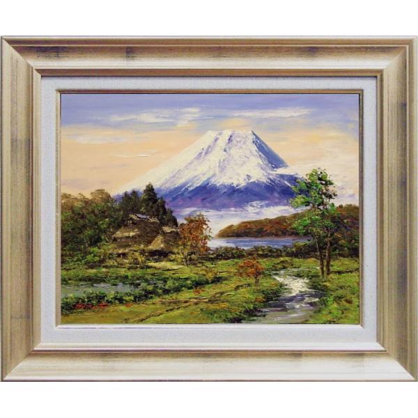 絵画 250 油絵/風景/野山/山/武蔵野/F6号 【公式通販】