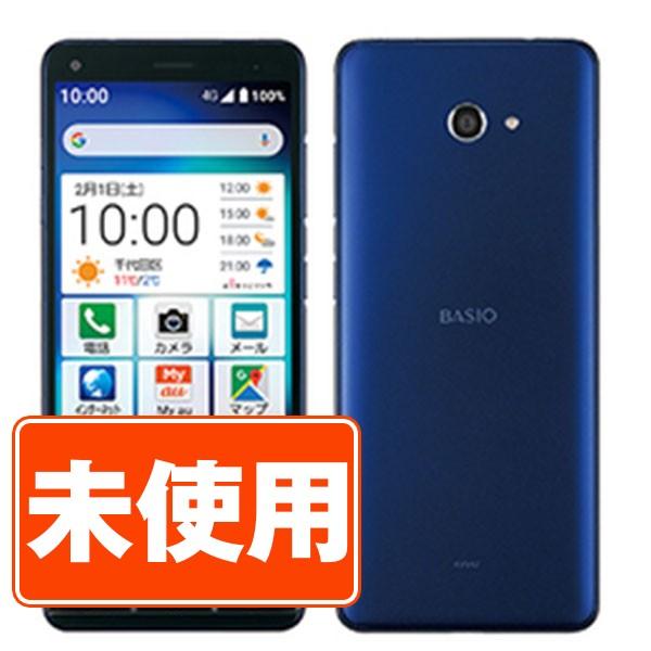 KYOCERA（京セラ） 新品 未使用 KYV47 BASIO4 ロイヤルブルー SIM