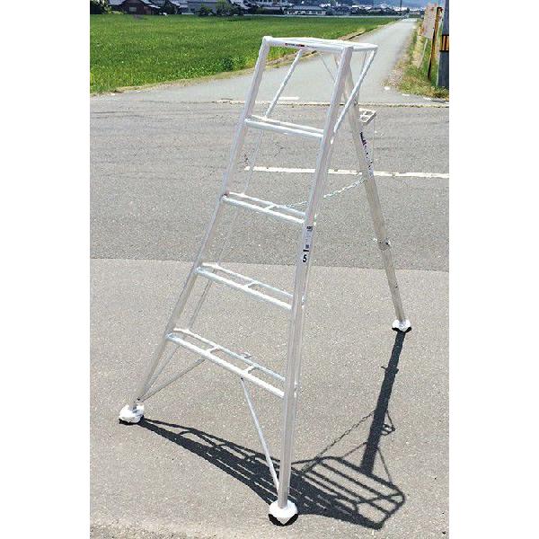 園芸用アルミ三脚 5尺 約1.5m 150cm シンセイ 56036 : ガーデンメイト