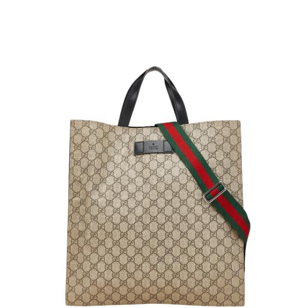 GUCCI（グッチ） GGスプリーム トートバッグ ショルダーバッグ 2WAY