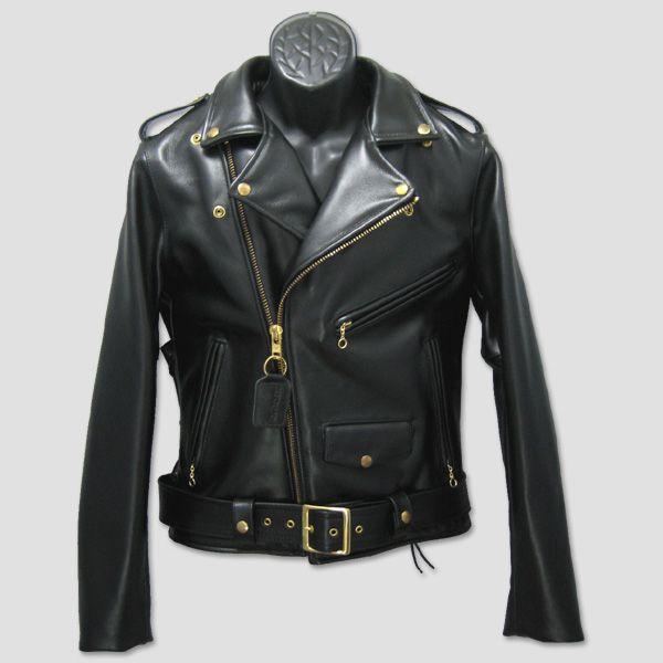 VANSON（バンソン） レザー・ライダージャケット“E Highwayman