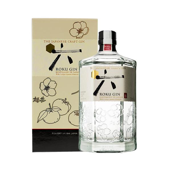 ジャパニーズクラフトジン ROKU ジン サントリー 六（ROKU） 47度 箱付