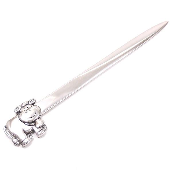 ペーパーナイフ シルバー 牛 ドイツ製 クイーン プレゼント ギフト