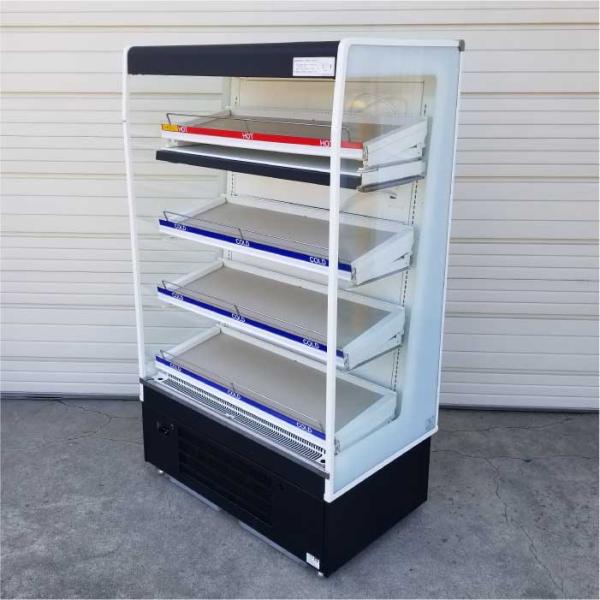 富士電機 温蔵冷蔵オープンショーケース USCP37HA-883A1 2016年式 4段