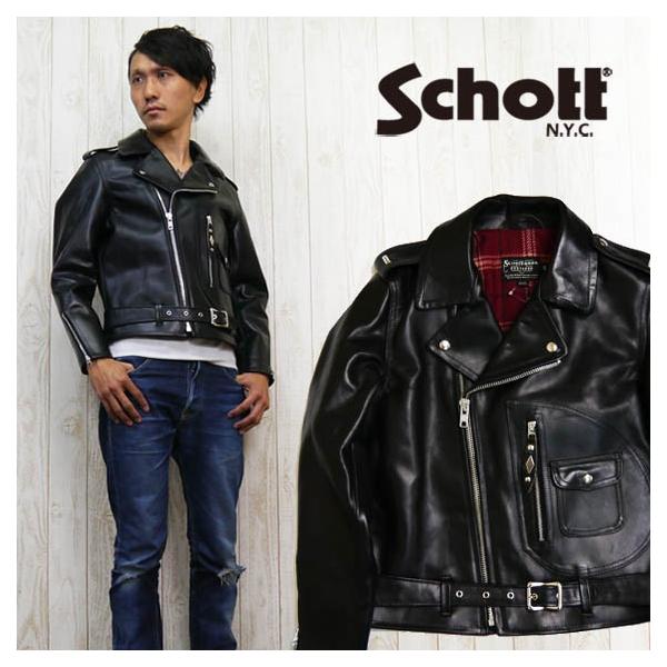 Schott N.Y.C（ショット） Schott ライダースジャケット ダブル
