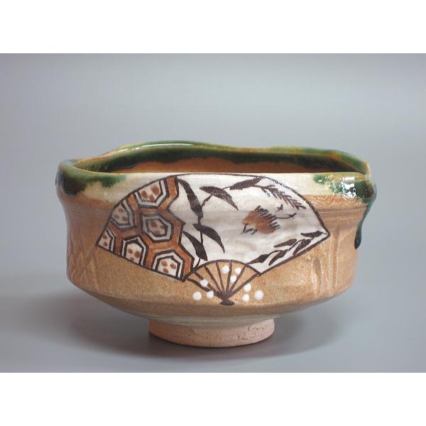 鳴海織部沓茶碗 田中源彦造 共箱 : 茶道具商 越中屋 - 通販 - Yahoo