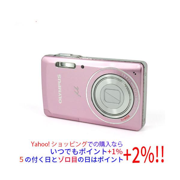 OLYMPUS μ-5010 ピンク コンパクトデジタルカメラ 充電器なし OLYMPUS