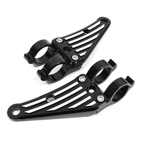 アルミ ヘッドライト ステーブラック 41mm 41φ 41パイ GSX400 ZRX400