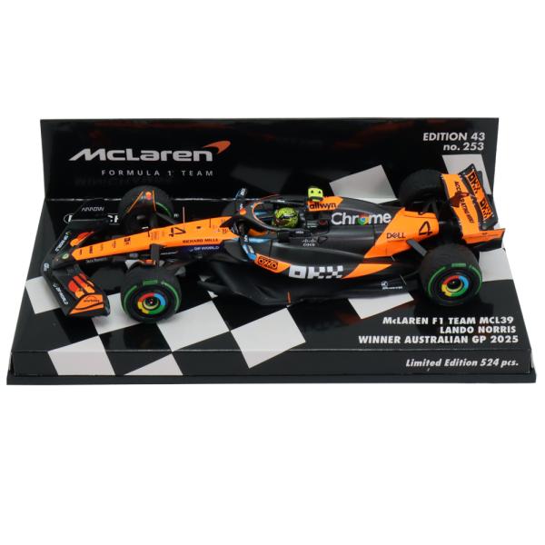 ミニチャンプス 1/43 マクラーレン F1 チーム MCL39 ランド ノリス